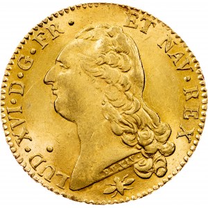 Ludwik XVI, 2 Louis d'Or 1786, D