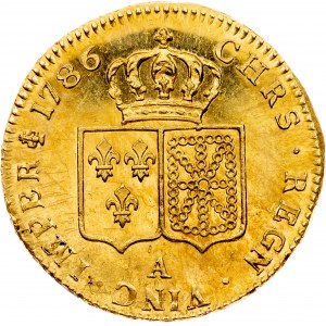 Louis XVI., 2 Louis d'Or 1786, A