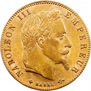 Napoleon III., 5 Francs 1868, BB