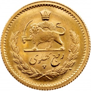 Mohammad Rezā Pahlavī, 1/4 Pahlaví 1351 (1972), Teherán