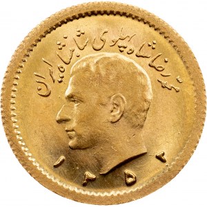 Mohammad Rezā Pahlavī, 1/4 Pahlavi 1352 (1973), Teheran