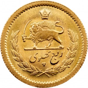 Mohammad Rezā Pahlavī, 1/4 Pahlavi 1352 (1973), Téhéran