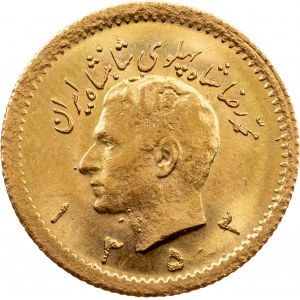 Mohammad Rezā Pahlavī, 1/4 Pahlavi 1353 (1974), Teheran