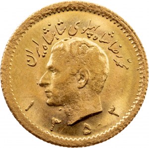 Mohammad Rezā Pahlavī, 1/4 Pahlavi 1353 (1974), Teherán
