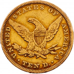 Bundesstaatliche Republik, 10 Dollar 1847, Philadelphia