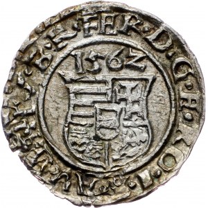 Ferdinand I., Denar 1562, KB, Kremnitz