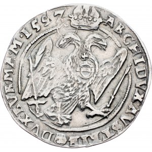 Rudolph II., 1 Thaler 1597, Kuttenberg