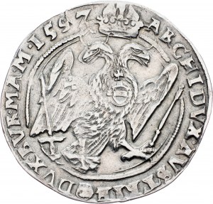 Rudolph II., 1 Thaler 1597, Kuttenberg