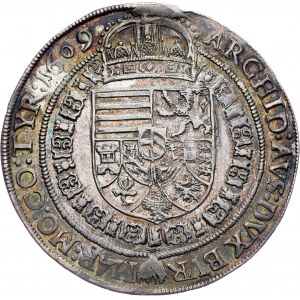 Matthias II., 1 Thaler 1609, Vienna