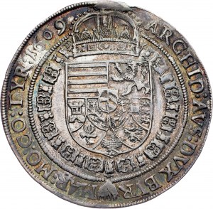 Matthias II., 1 Thaler 1609, Vienna