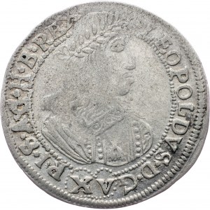 Leopold I., 15 Kreuzer 1660, Vienna