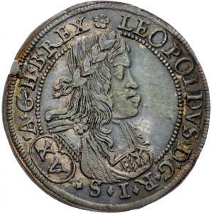 Leopold I., 15 Kreuzer 1664, Graz