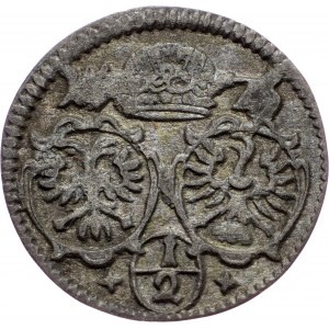 Leopold I., 1/2 Kreuzer 167?, Oppeln