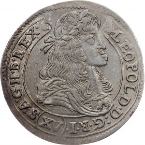 Leopoldo I., 15 Kreuzer 1678, KB