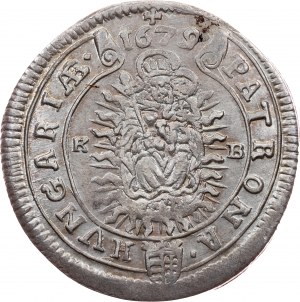 Leopold I., 15 Kreuzer 1679, KB