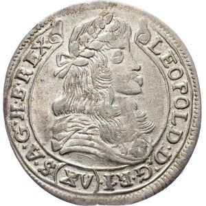 Leopold I., 15 Kreuzer 1679, KB, Kremnitz