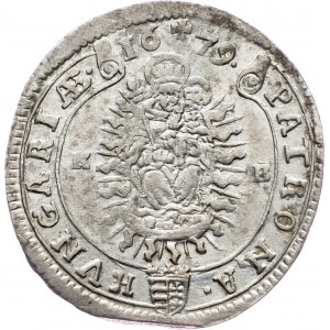 Leopoldo I., 15 Kreuzer 1679, KB, Kremnitz