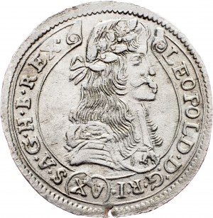 Leopoldo I., 15 Kreuzer 1680, KB, Kremnitz