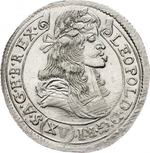 Leopoldo I., 15 Kreuzer 1682, KB, Kremnitz
