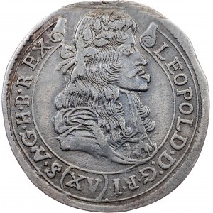 Leopoldo I., 15 Kreuzer 1683, KB