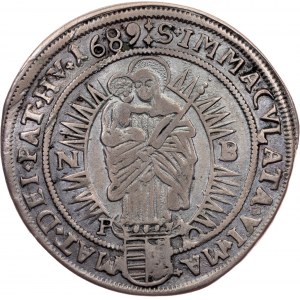 Leopoldo I., 15 Kreuzer 1689, NB