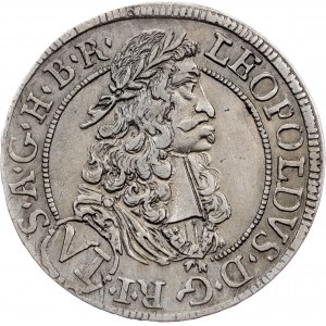 Leopold I., 6 Kreuzer 1694, Hall