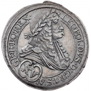 Leopold I., 15 Kreuzer 1694, Graz