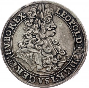 Leopold I., 1/2 Thaler 1703, KB, Kremnitz