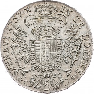 Franz I. Stephan, 1 Thaler 1757, KB, Kremnitz