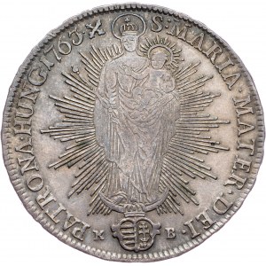 Maria Theresia, 1 Thaler 1763, KB, Kremnitz