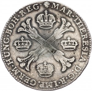 Rakúske Holandsko, Maria Theresia, 1 Thaler 1764, Brusel