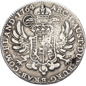 Pays-Bas autrichiens, Maria Theresia, 1 Thaler 1764, Bruxelles