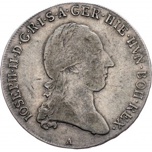 Giuseppe II, 1/2 tallero 1788, A, Vienna