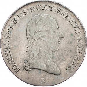 Giuseppe II, 1/4 Thaler 1789, B, Kremnitz