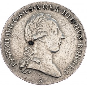 Josef II., 1/2 Thaler 1789, A, Vídeň