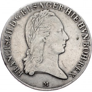 Franz I. (II.), 1 Thaler 1796, M, Milán