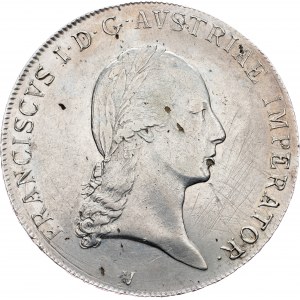 Franz I. (II.), 1 Thaler 1818, V, Venice