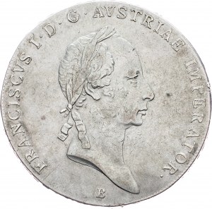 Franz I. (II.), 1 Taler 1825, B, Kremnitz