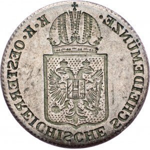 Francesco Giuseppe I., 6 Kreuzer 1849, INCUSA