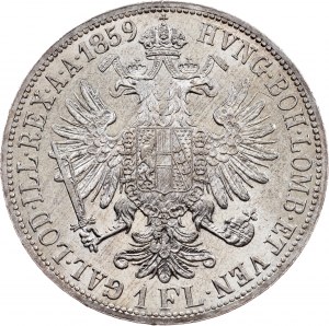 Franz Joseph I., 1 Gulden 1859, A