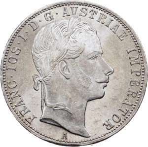 Franz Joseph I., 1 Gulden 1860, A
