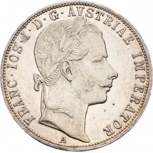 Franz Joseph I., 1 Gulden 1860, A, Viedeň