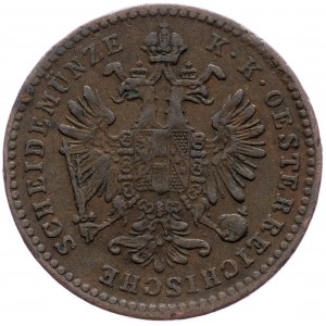 Franz Joseph I., 1 Kreuzer 1861, Kremnitz