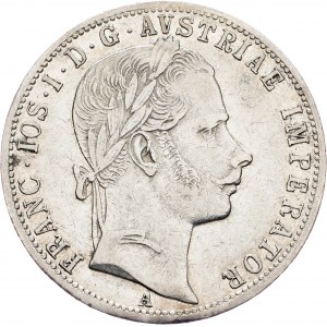 Franz Joseph I., 1 Gulden 1865, A, Vídeň