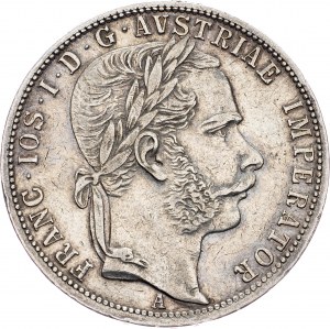 Franciszek Józef I, 1 Gulden 1866, A, Wiedeń