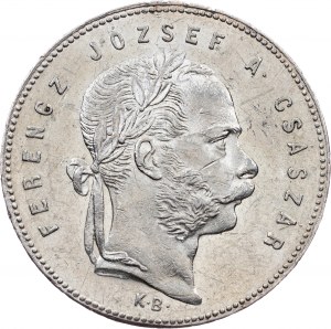 František Josef I., 1 forint 1869, KB