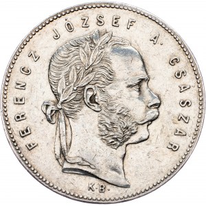 Franz Joseph I., 1 Forint 1869, KB, Kremnitz