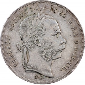 François-Joseph Ier, 1 Forint 1874, KB