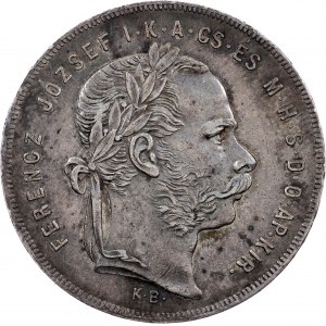 František Josef I., 1 forint 1875, KB