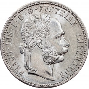 Franz Joseph I., 1 Gulden 1878, Vídeň
